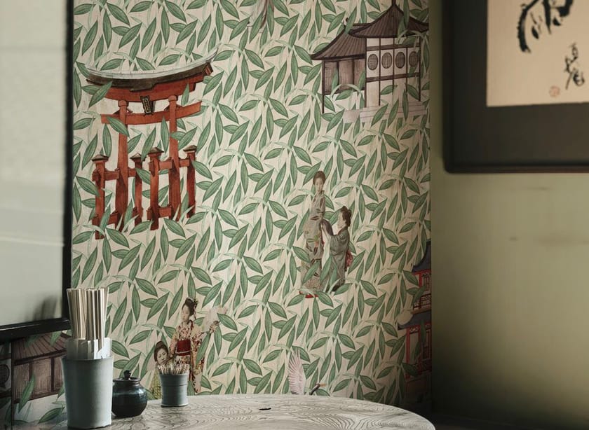 Обои с цветочными мотивами Jannelli&Volpi GEISHE ARCH-00112037