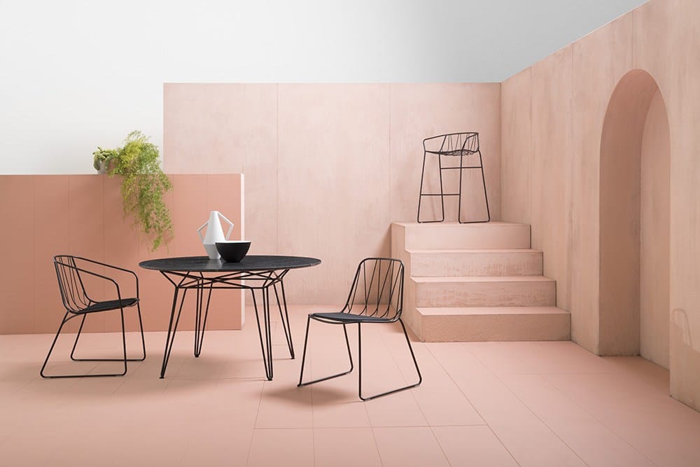 Мраморный круглый садовый стол SP01 PARISI ARCH-00092301 - Вид №4