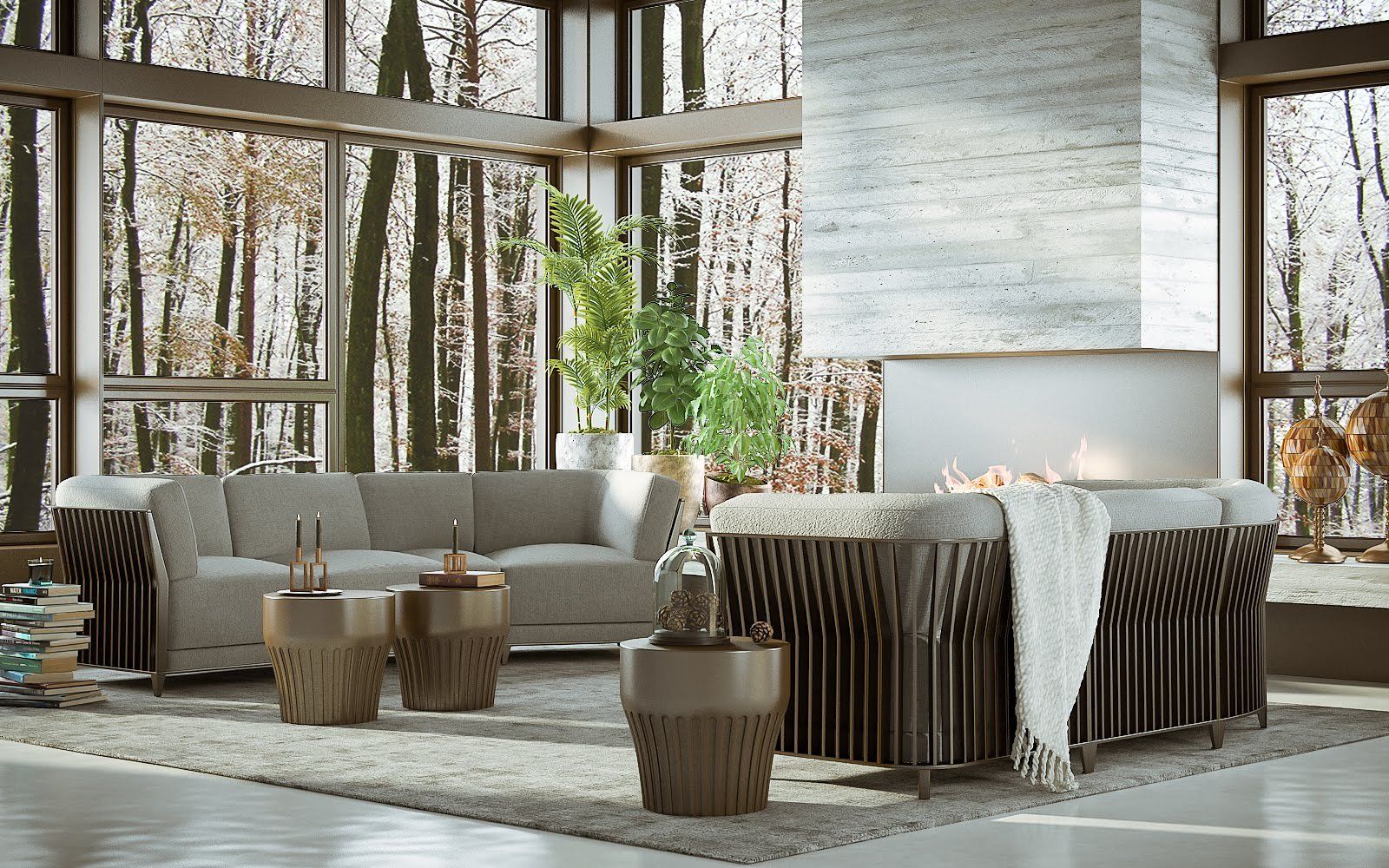 Ткань диван HUGUES CHEVALIER FLEURUS ARCH-00071385 - Вид №1