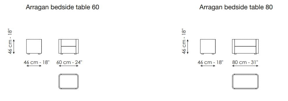 Деревянная тумбочка BONALDO Arragan ARCH-00044687 - Вид №2