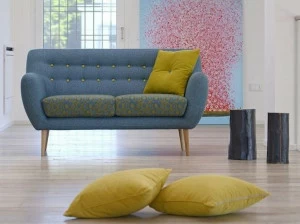 Gobbo Salotti Стеганый диван из 2-местной ткани