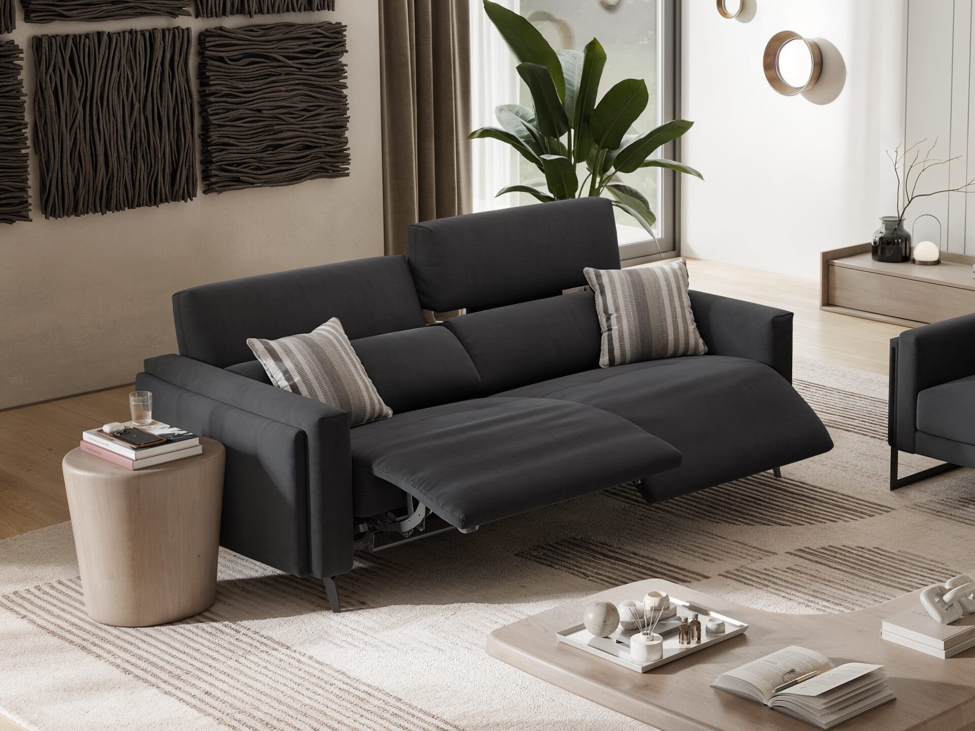 3-местный тканевый диван Sofanella Avella ARCH-00114072 - Вид №1