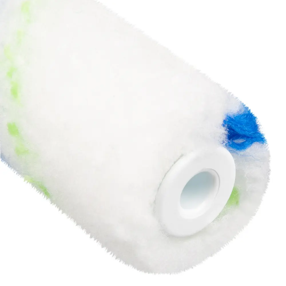 Мини-валик сменный для водных красок 60 мм Сибртех ворс 10 мм полиэстер под бюгель 6 мм STLM-2172127 - Вид №2