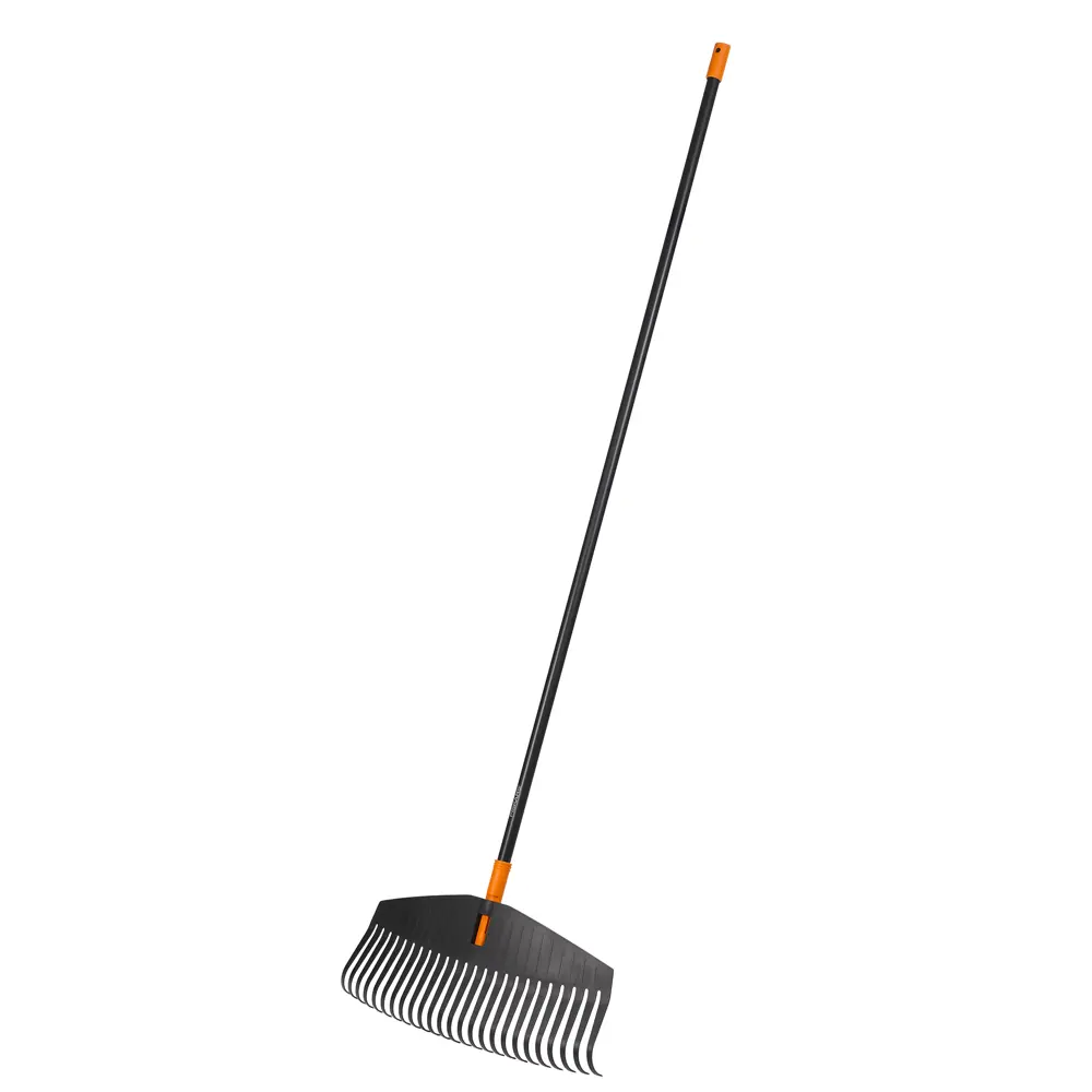 Набор Fiskars Solid грабли веерные 25 зубьев, метла для уборки STLM-2068937 - Вид №1