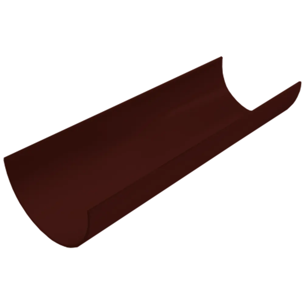 Водосточный желоб Fineber ø120 2 м красный STLM-2059272