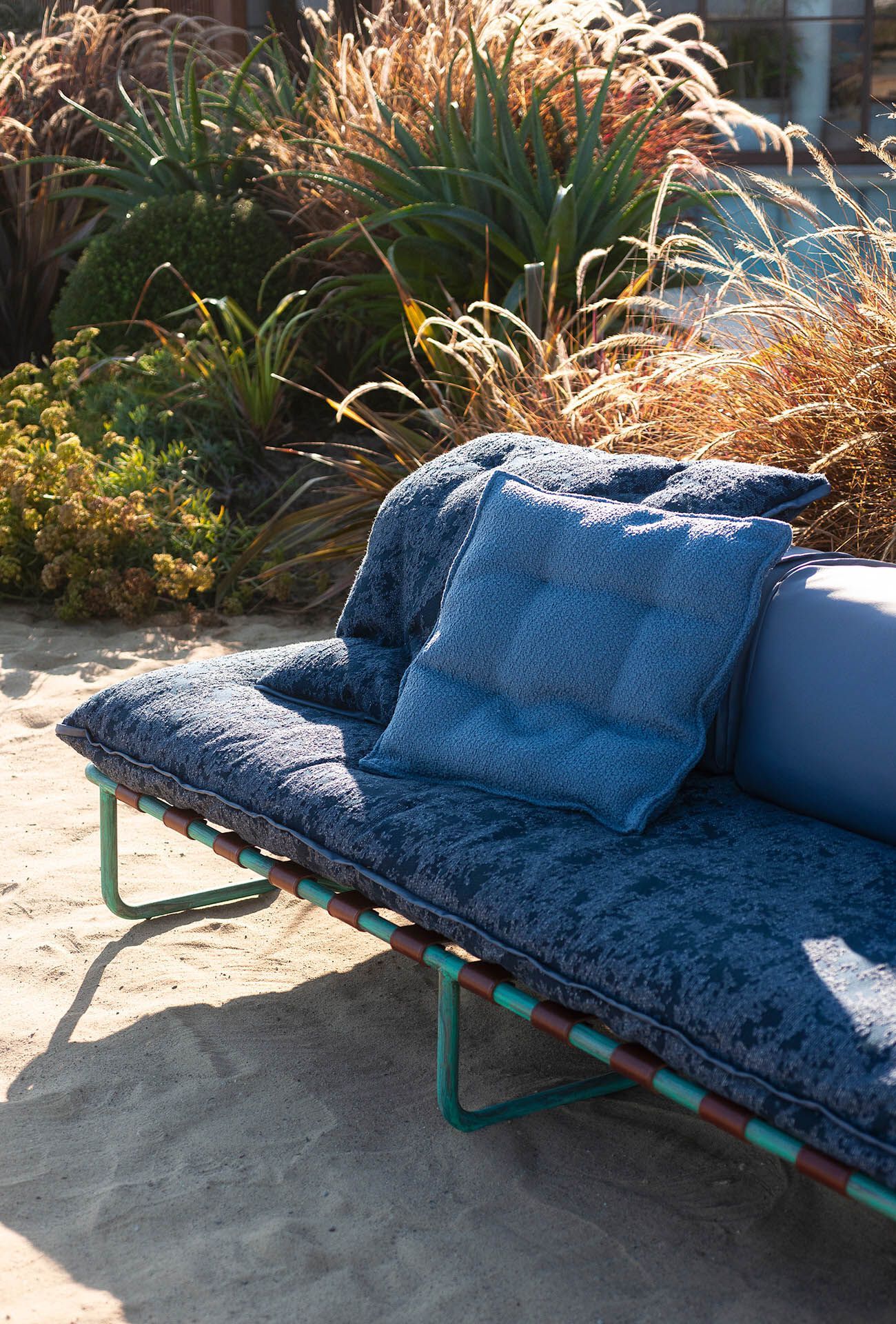 Травленый медный мягкий садовый диван Baxter Аризона ARCH-00032406 - Вид №4