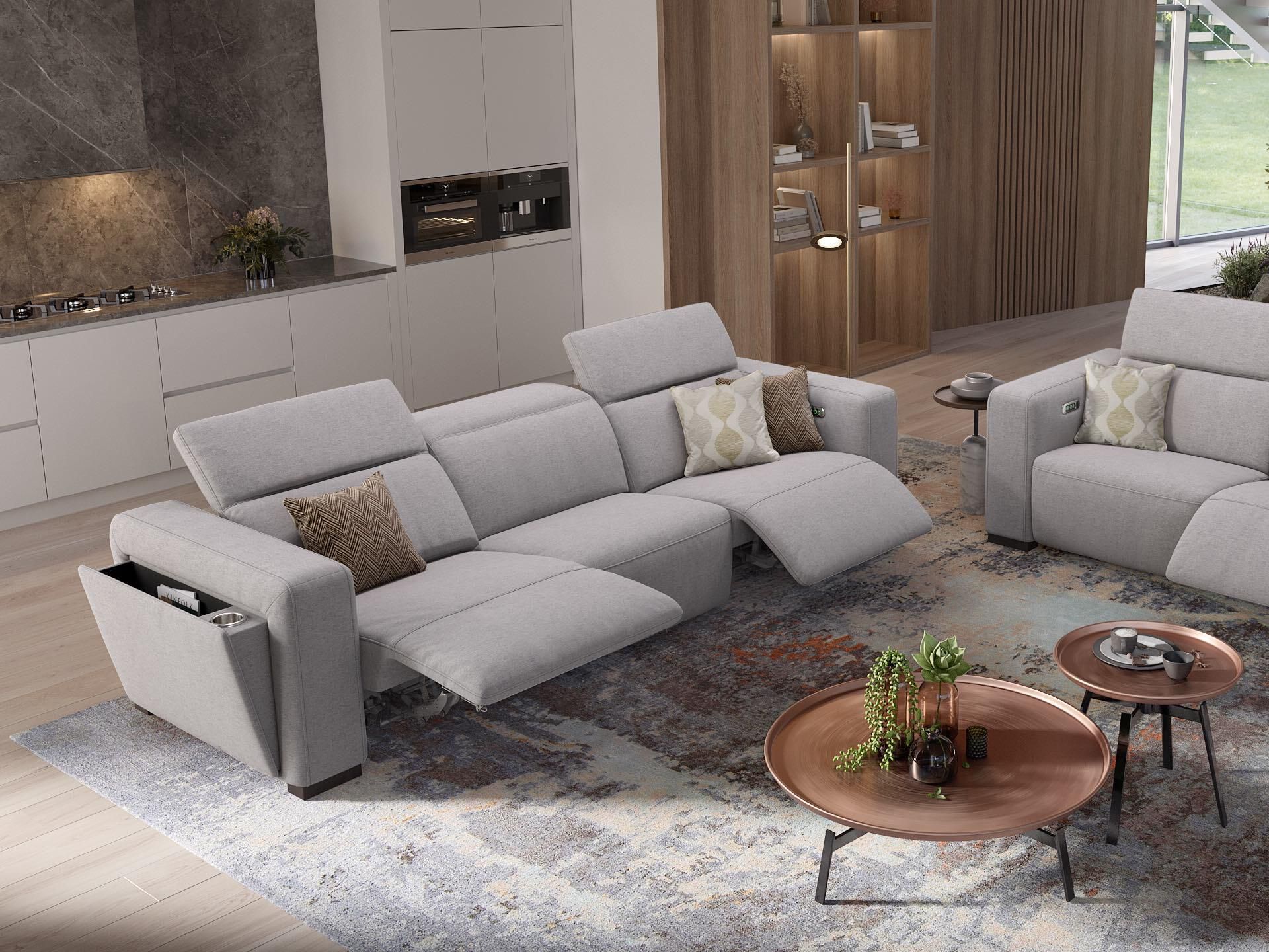 3-местный тканевый диван Sofanella Анкона ARCH-00010107 - Вид №1