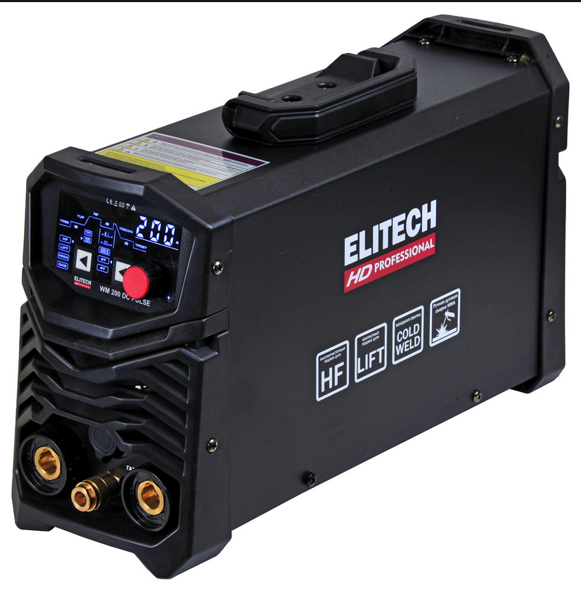 Сварочный аппарат Elitech WM200DCPULSE 9132087 STDN-0053619 - Вид №1