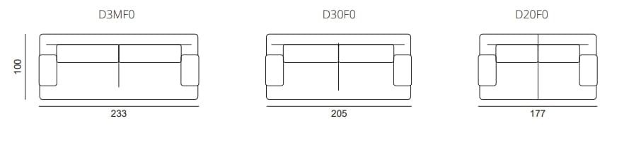 Линейный диван AERRE ITALIA Eclipse ARCH-00136932 - Вид №6