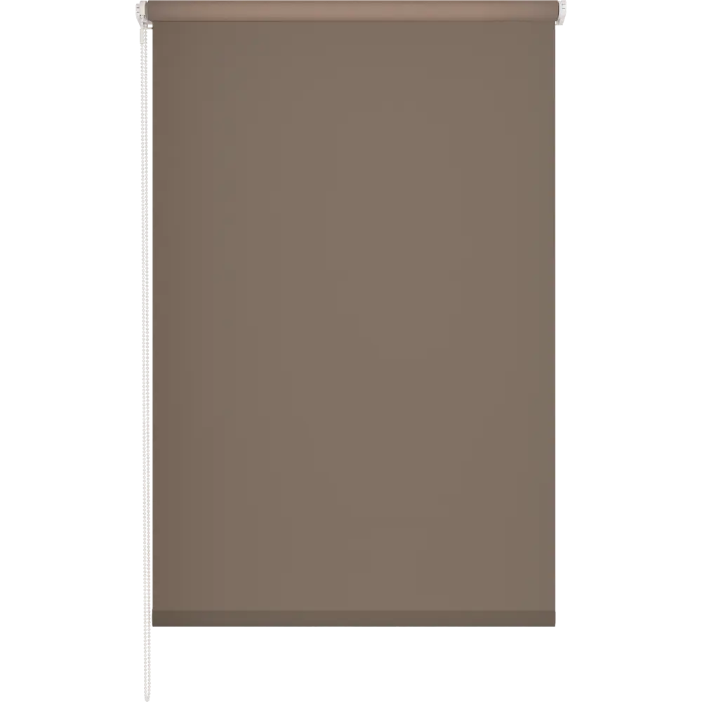 Штора рулонная блэкаут Midnight 60x175 см коричневая GARDEN STLM-2088589