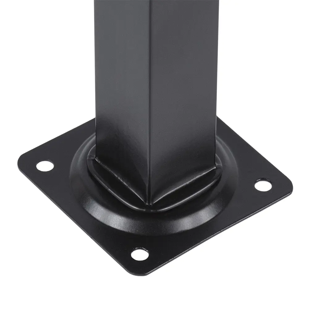 Ножка для мебели квадратная 25x25x250 мм металл черная 89380783 STLM-2207459 Santreyd  - Вид №2