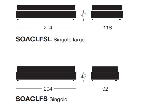 Sommier один съемный тканевый контейнер GRUPPO FOX ночь Фокса ARCH-00078654 - Вид №6