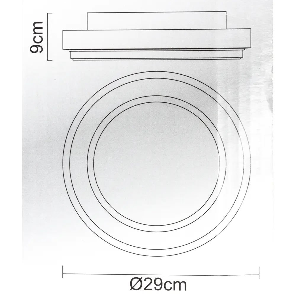 Люстра светодиодная Globo Ina 12 Вт, 29 см, цвет хром STLM-2039574 - Вид №5