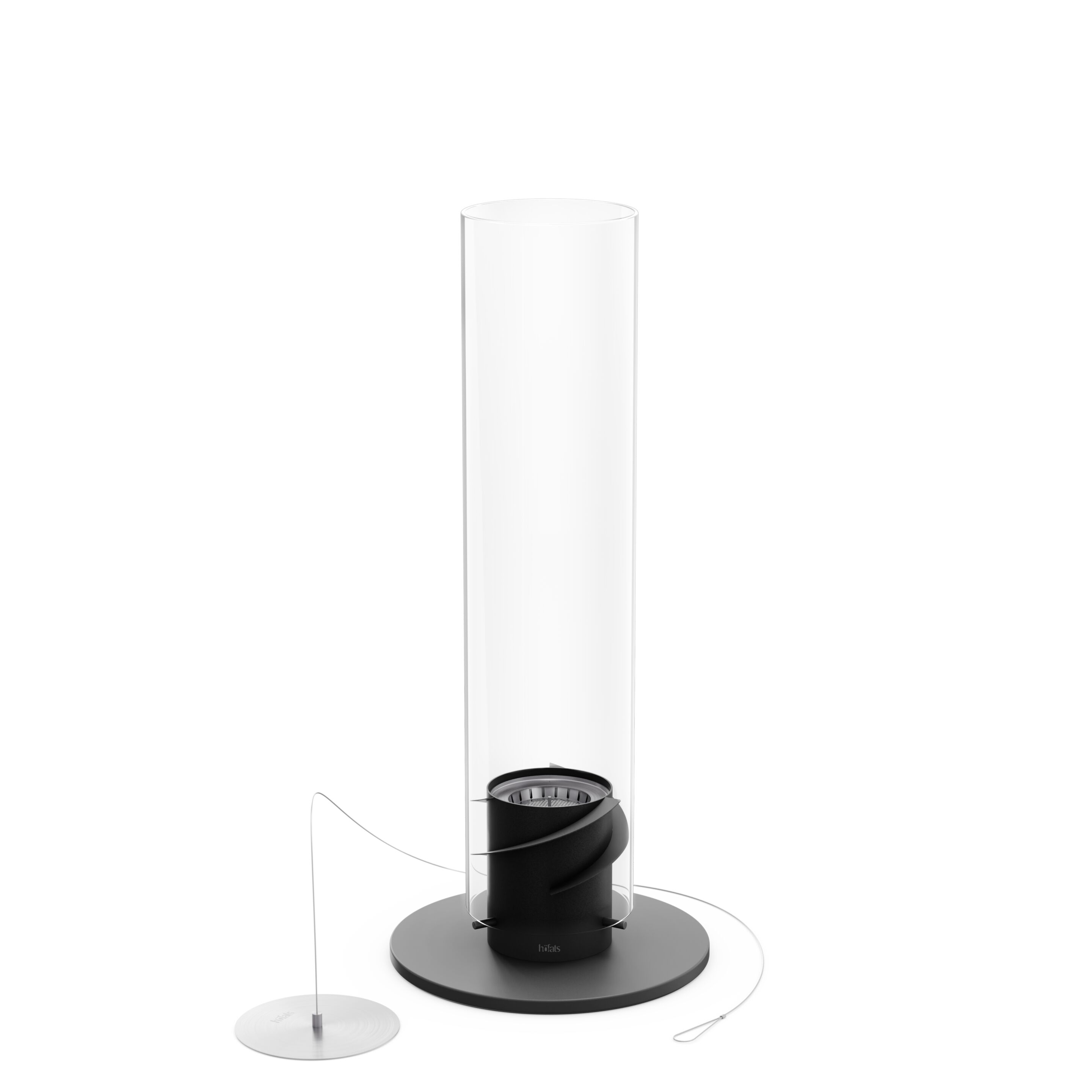 Отдельно стоящий камин из боросиликатного стекла на биоэтаноле höfats Spin ARCH-00067335 - Вид №10