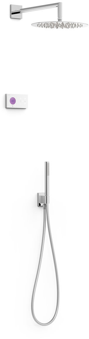 SHOWER TECHNOLOGY 2-ходовой встраиваемый электронный термостатический смеситель для душа, набор для душа-09286558 TRES