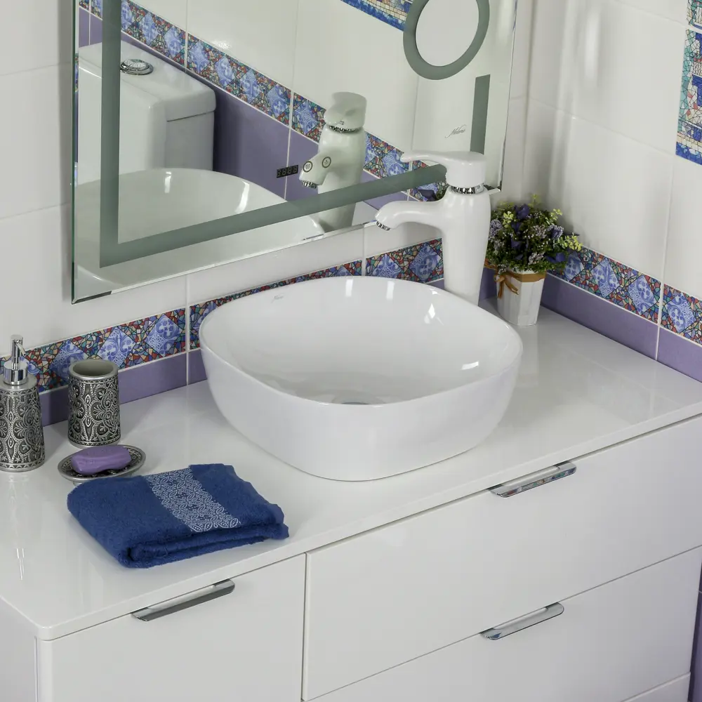 Melana MLN-78106 — элегантная накладная раковина для кухни 89076569 STLM-0078026 - Вид №4