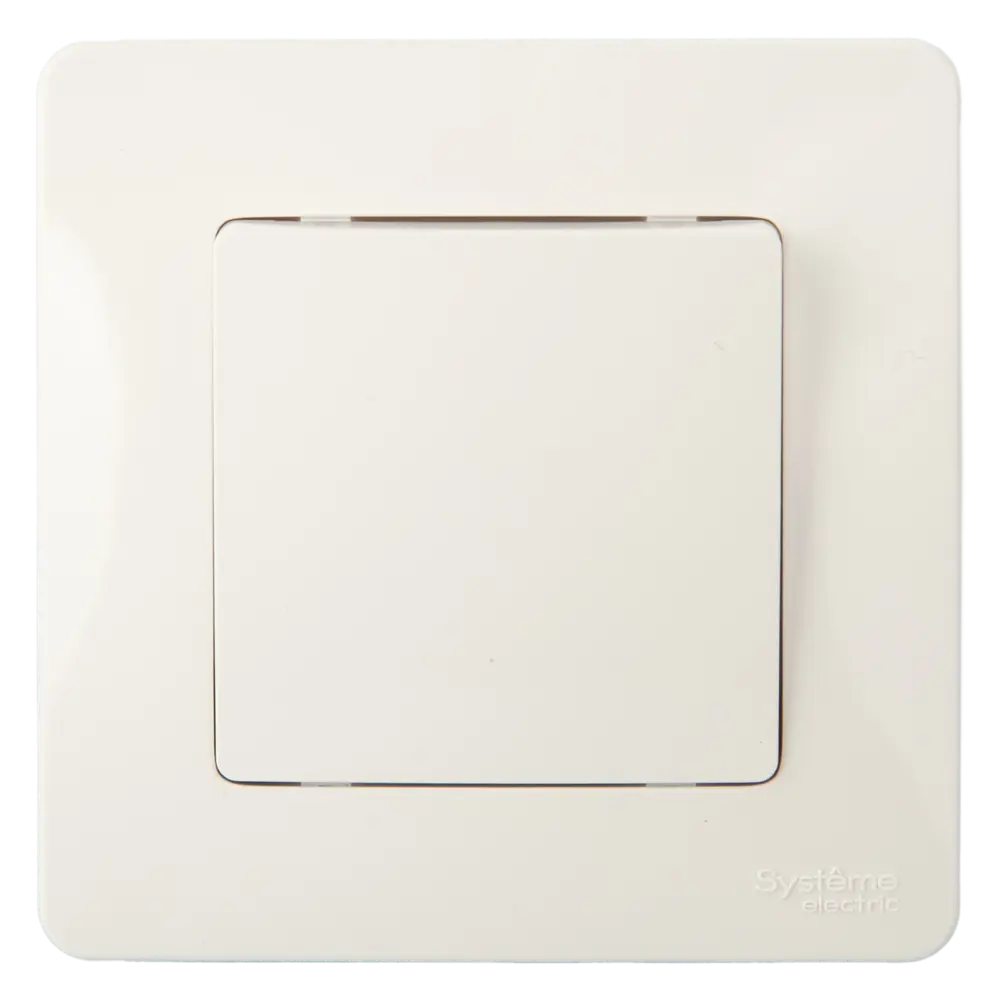 Переключатель встраиваемый Systeme Electric Blanca 1 клавиша цвет белый STLM-2032398 - Вид №1