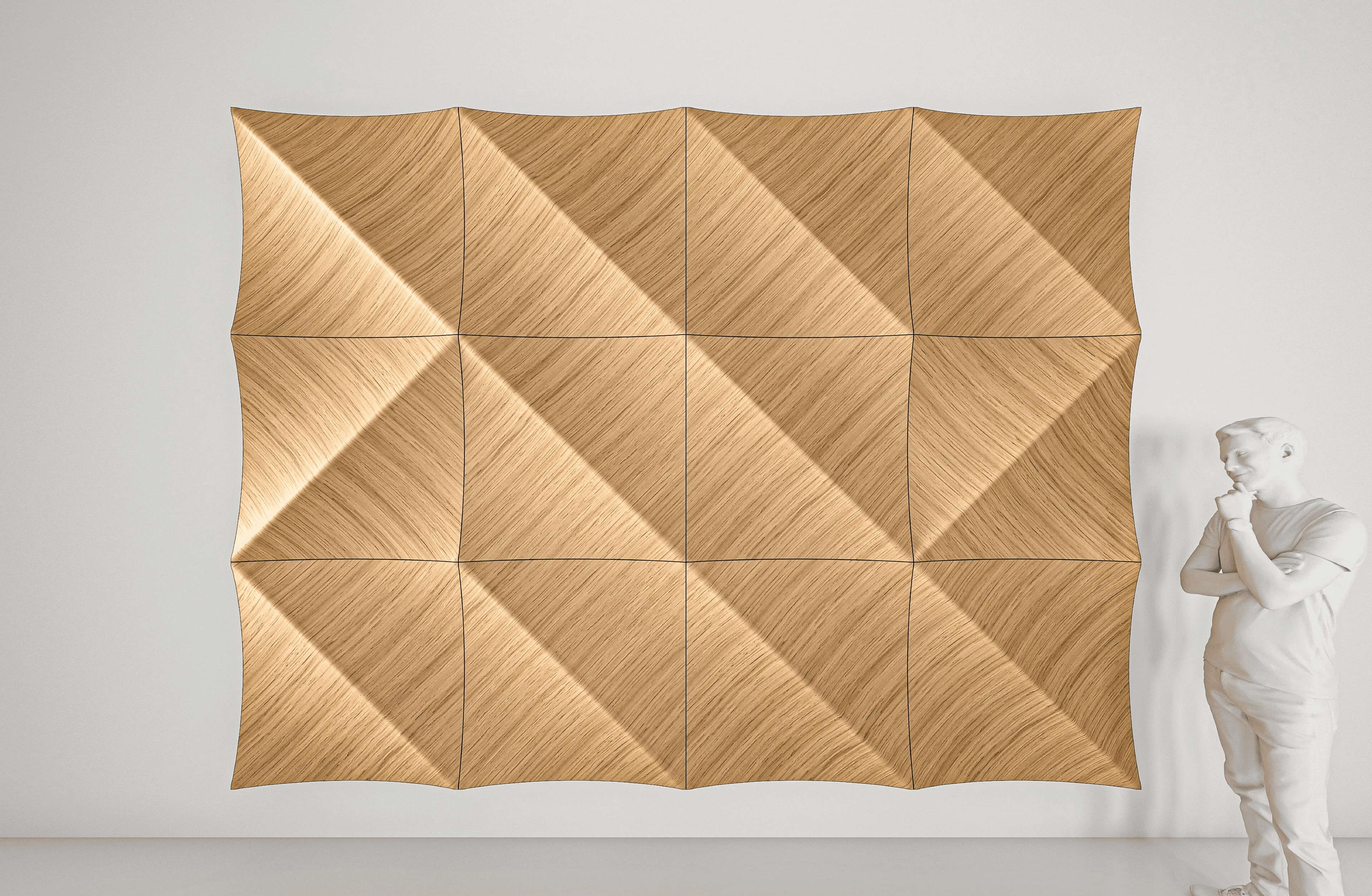 Деревянная настенная художественная композиция MOKO BETA ARCH-00114290 - Вид №11