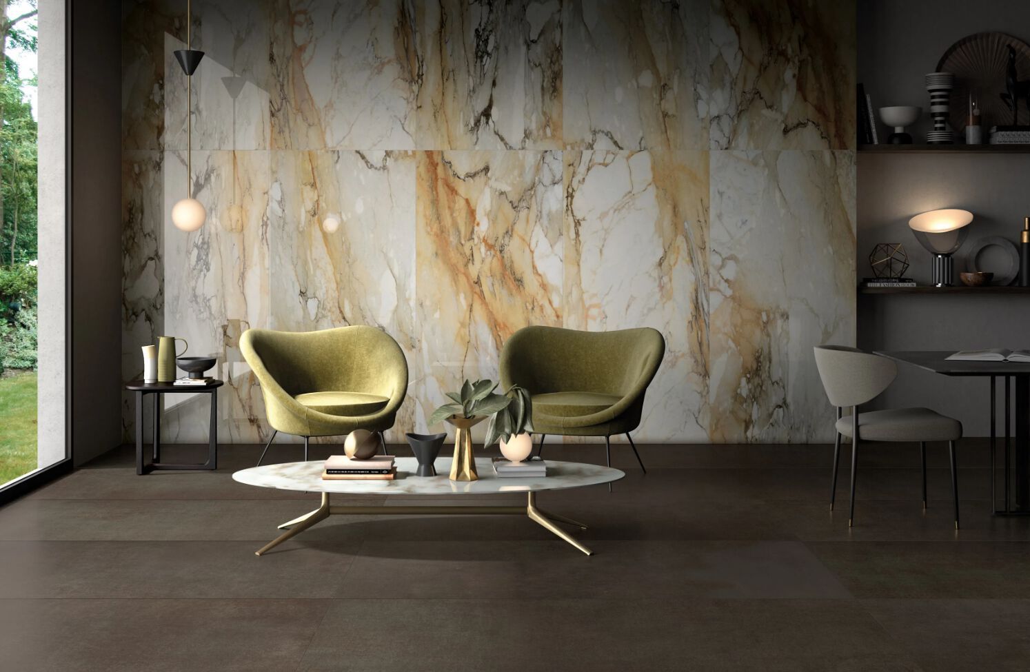 Пол / напольное покрытие из керамогранита с мраморным эффектом LaFaenza ARCH-00095838 - Вид №6