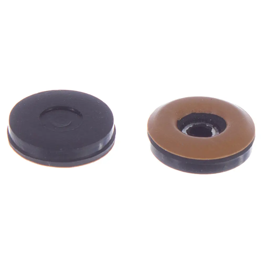 Набойки Standers PTFE 30 мм, круглые, пластик, цвет коричневый, 4 шт STLM-2175805