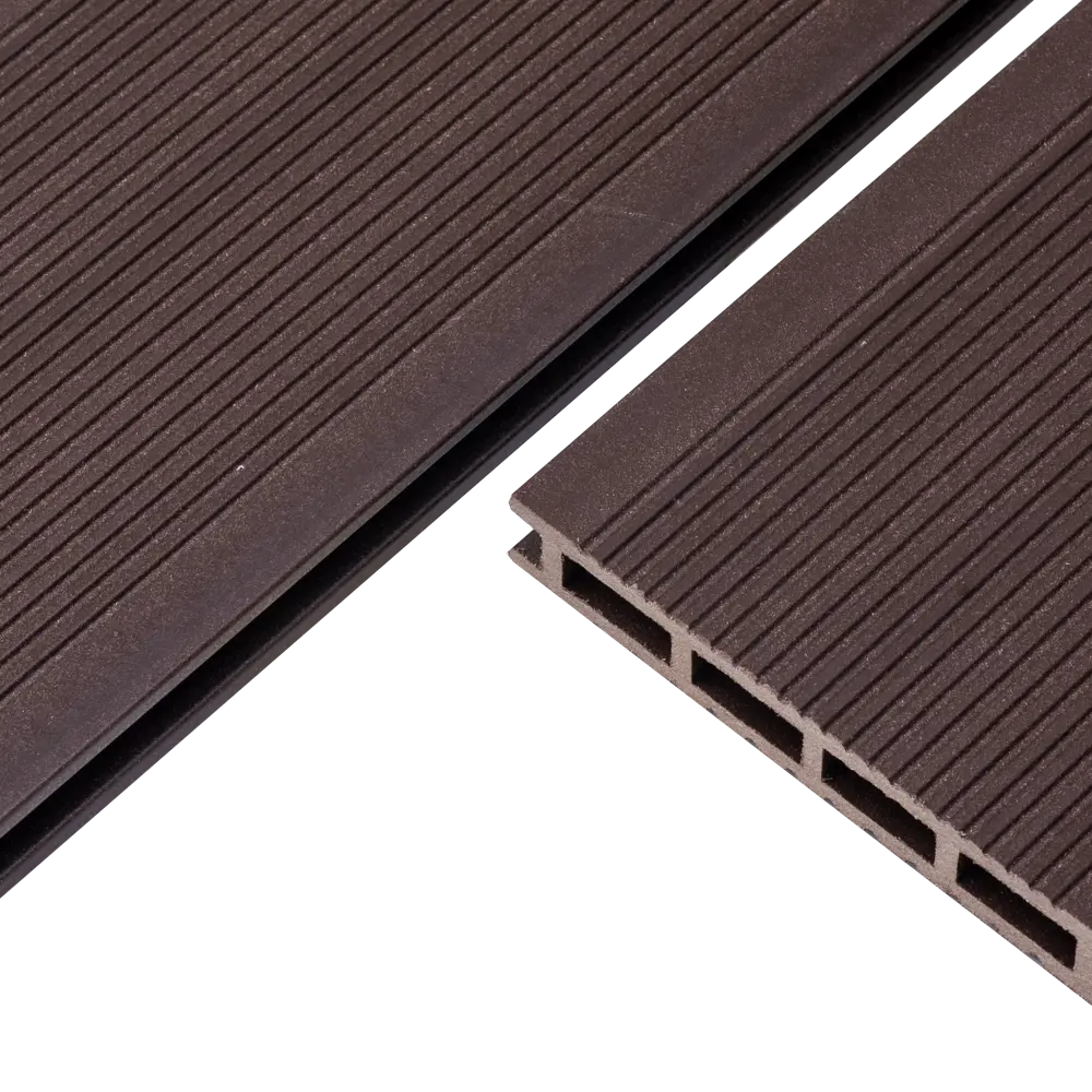 Террасная доска ДПК MultiDeck цвет Венге 3000x140x22 мм. Вельвет 0.42 м² МУЛЬТИДЕК STLM-2083932 - Вид №2