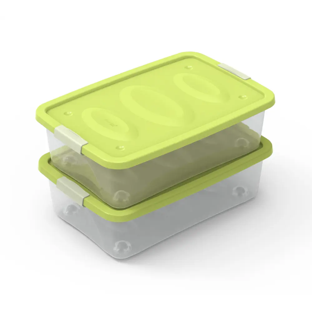 Универсальный контейнер MARTIKA Астело с крышкой и колесами 18540312 Ящик STLM-0011178 - Вид №15