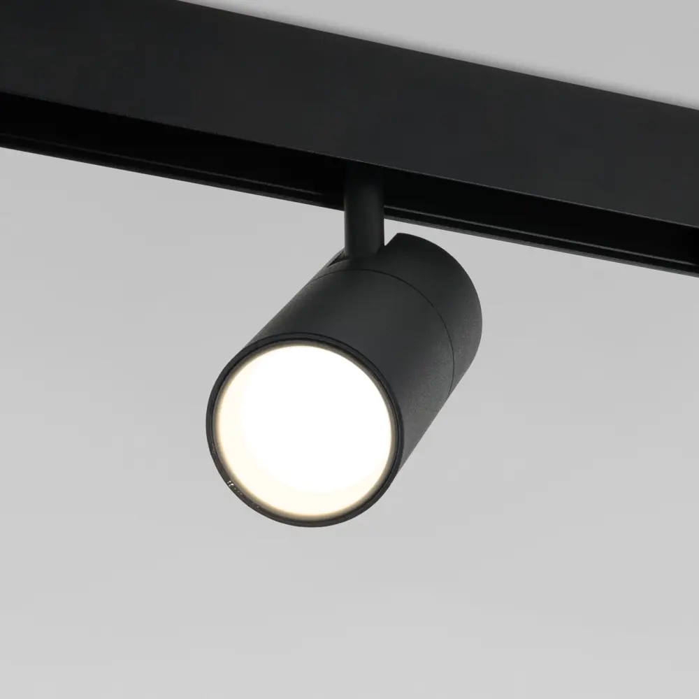 Трековый светильник линейный Elektrostandard Slim Magnetic светодиодный 12 Вт магнитный черный регулируемый белый свет 89418595 STLM-2125293 