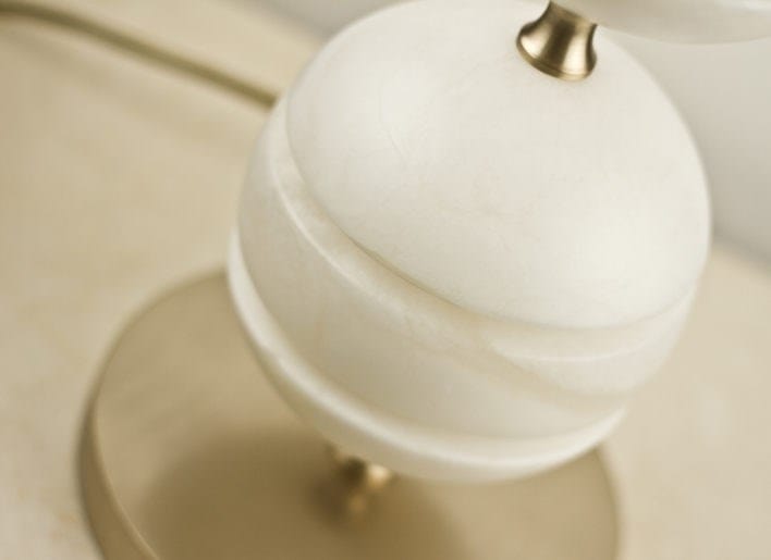 Настольная лампа ручной работы из алебастра Abrissi ARCH-00051250 - Вид №2