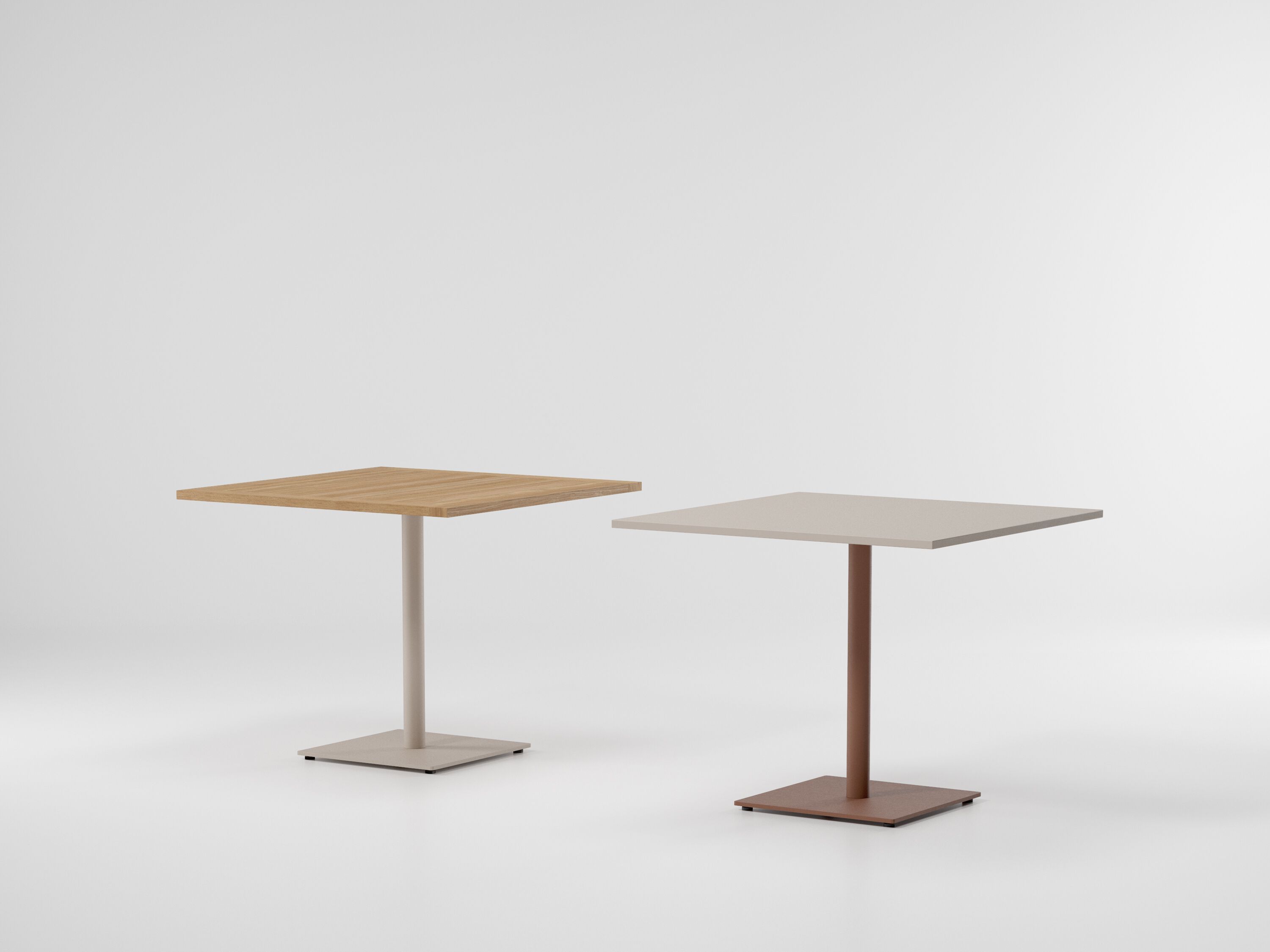 Квадратный садовый стол Kettal ARCH-00048305 - Вид №3