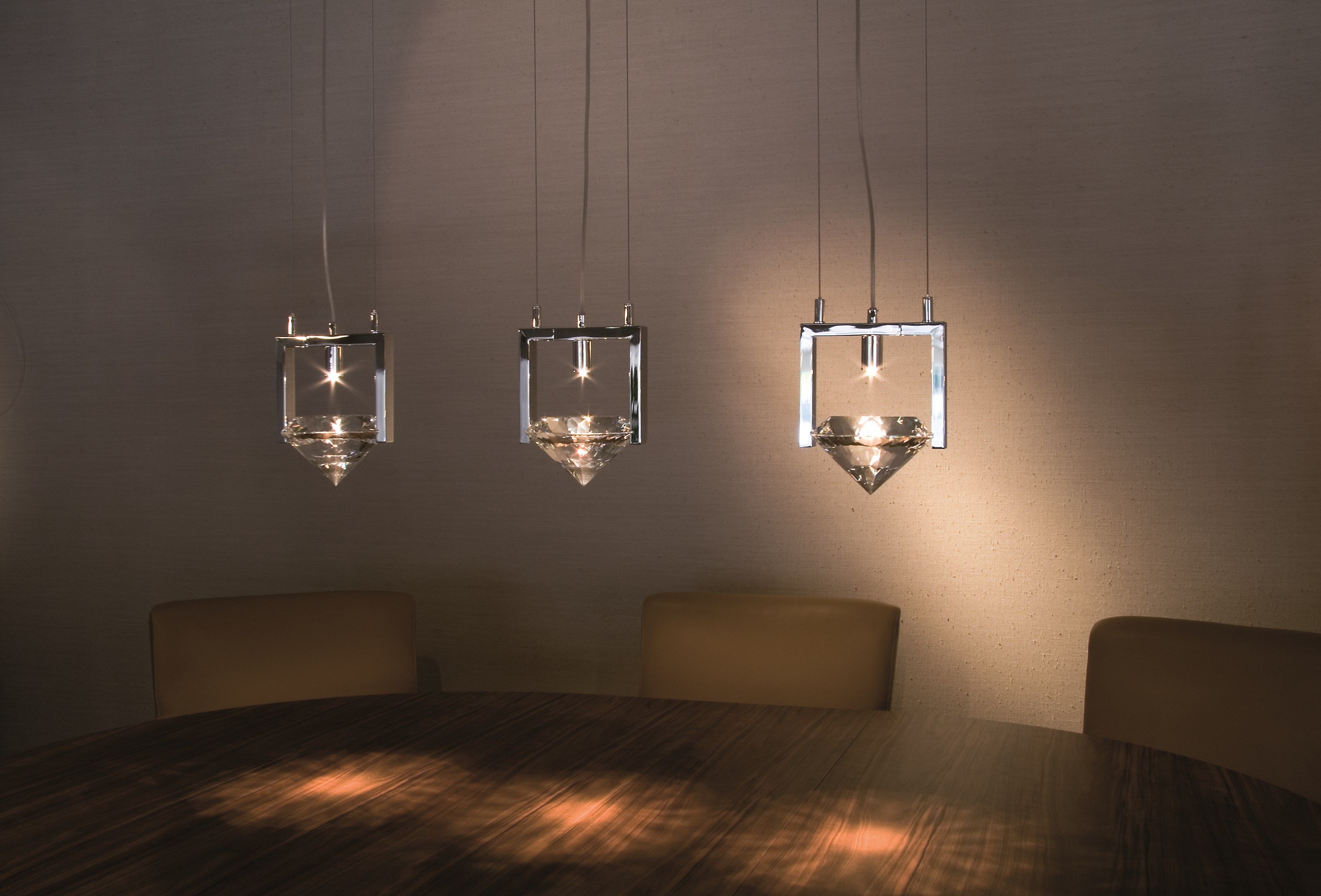 Металлический подвесной светильник с кристаллами ILFARI Elements of Love ARCH-00043360 - Вид №1