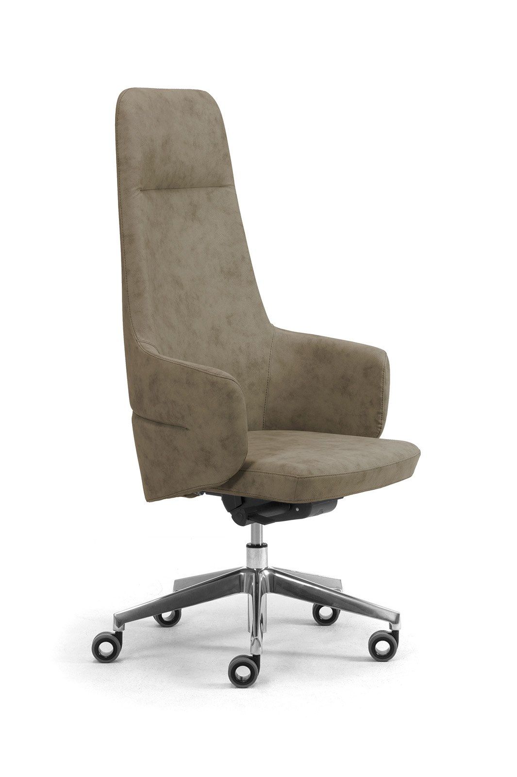 Регулируемое по высоте кожаное офисное кресло с подлокотниками Leyform ARCH-00129489 - Вид №9