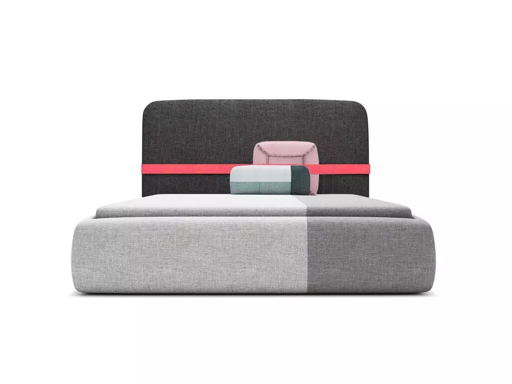 Ткань диван HANNABI BED 01 TRICOLOR ARCH-00114298