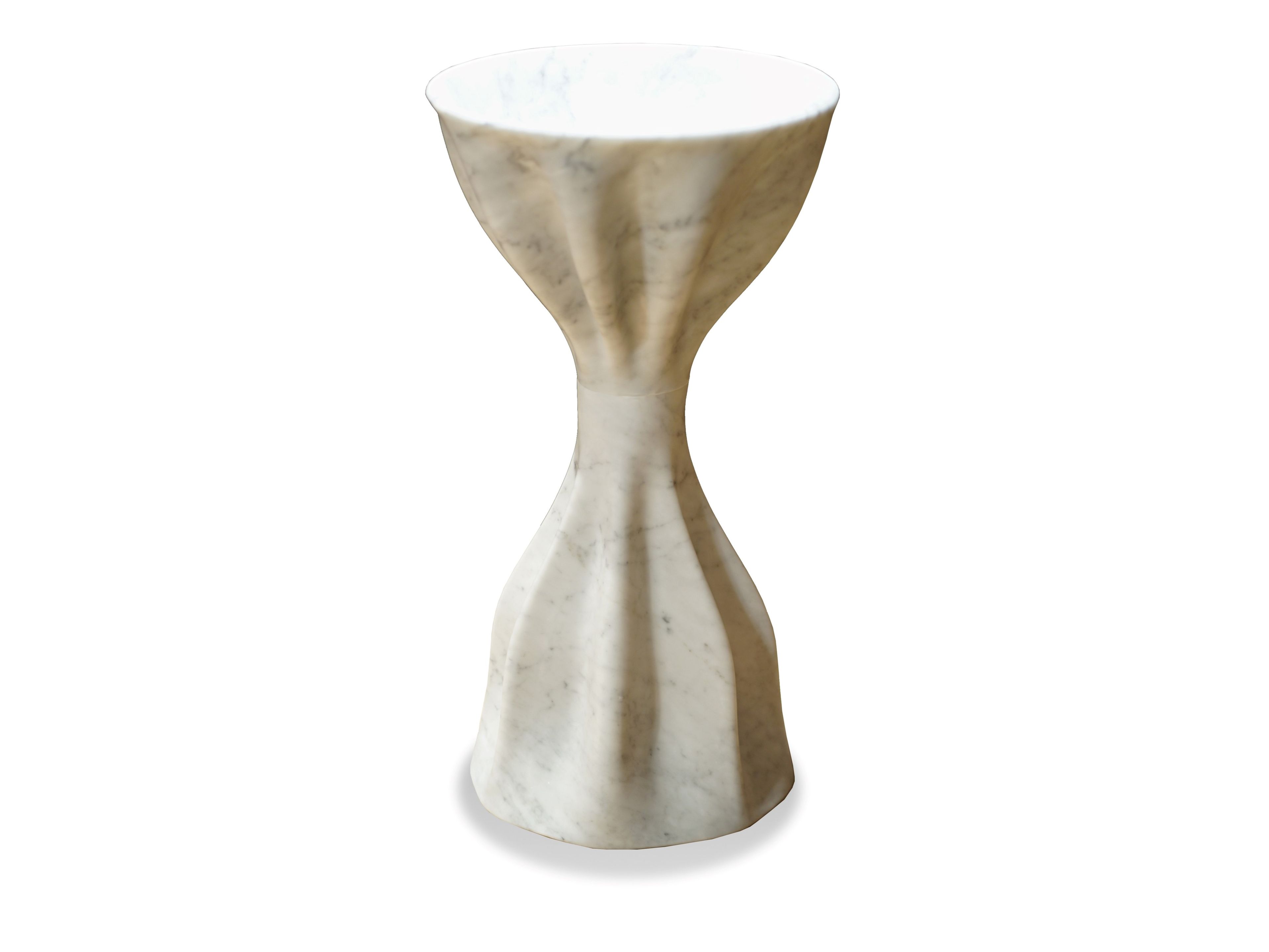 Каррарский мрамор круглый отдельно стоящий умывальник Rapsel HORUS ARCH-00118096