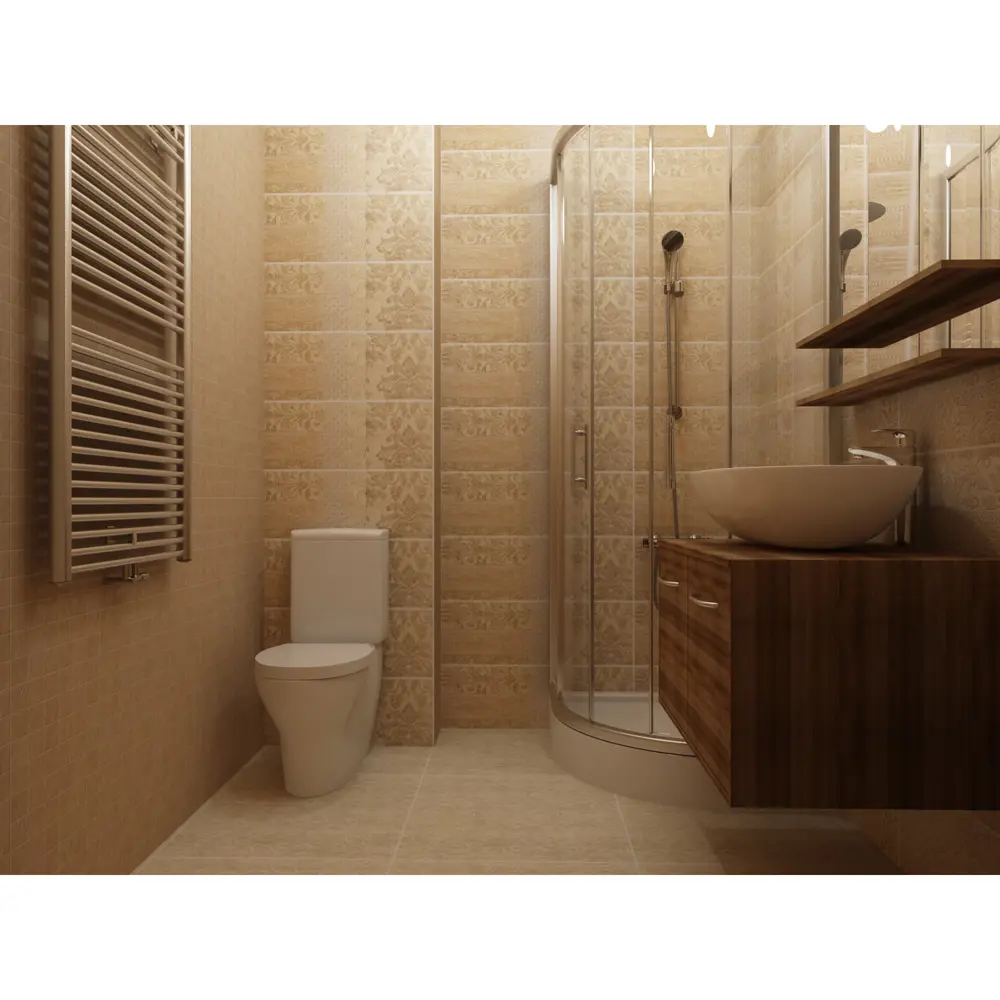Декор Azori Marmi Classic 2 20.1х50.5 см цвет бежевый темный STLM-2028674 - Вид №4