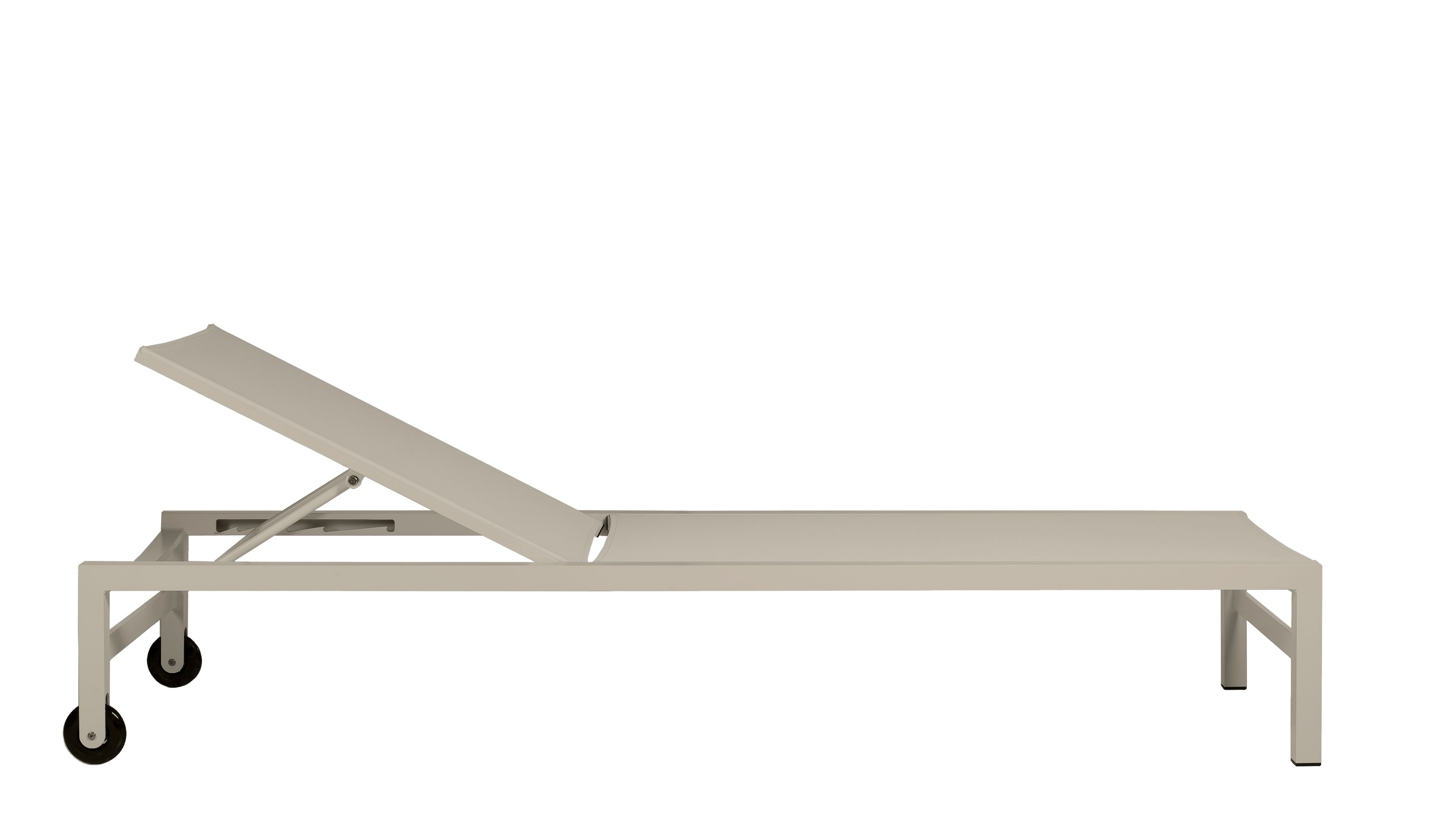 Садовая кровать с откидной спинкой textilene с колесами TRIBÙ форум ARCH-00091740 - Вид №3