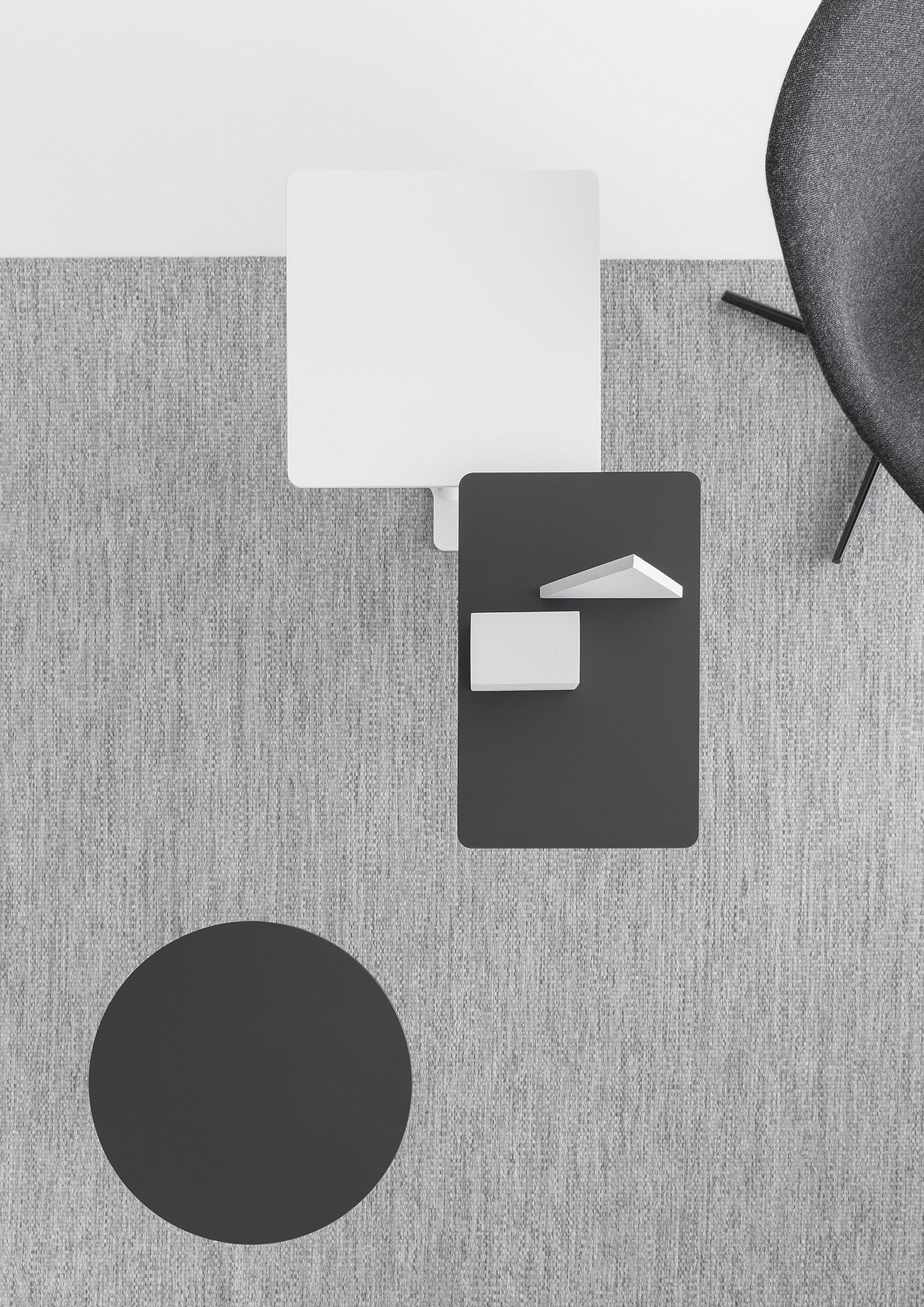 HPL регулируемая высота круглый журнальный столик Lapalma YO ARCH-00139713 - Вид №3