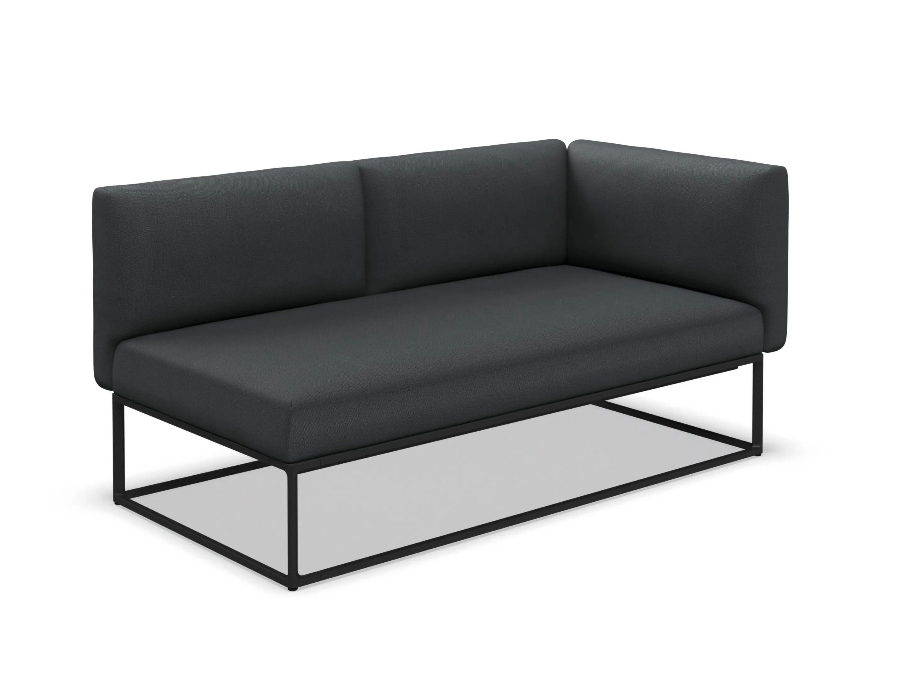 2-местный тканевый модульный садовый диван Gloster Maya ARCH-00126599