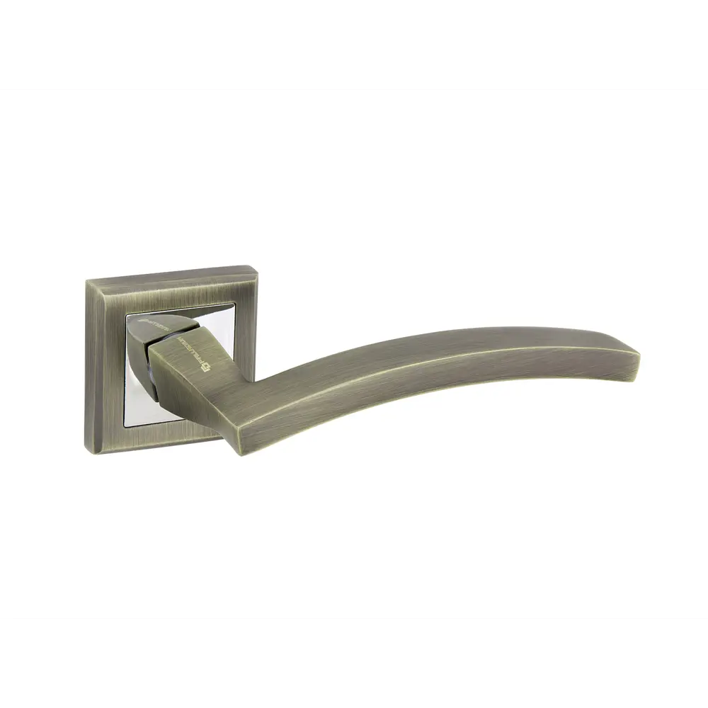 Дверная ручка Palladium Tesoro, без запирания, комплект, цвет кофе STLM-2132745