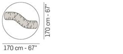 Двусторонняя ткань диван NICOLINE BREAK ARCH-00024048 - Вид №4