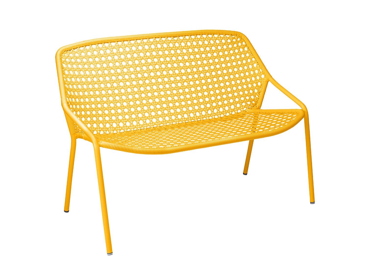 Алюминиевая садовая скамейка со спинкой Fermob CROISETTE ARCH-00070121 - Вид №1