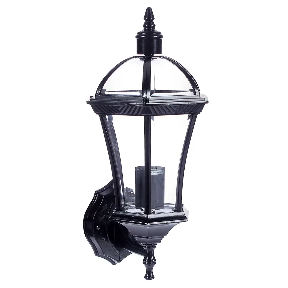 Светильник настенный уличный Capella 60 Вт IP44 цвет чёрный Elektrostandard STLM-2168033