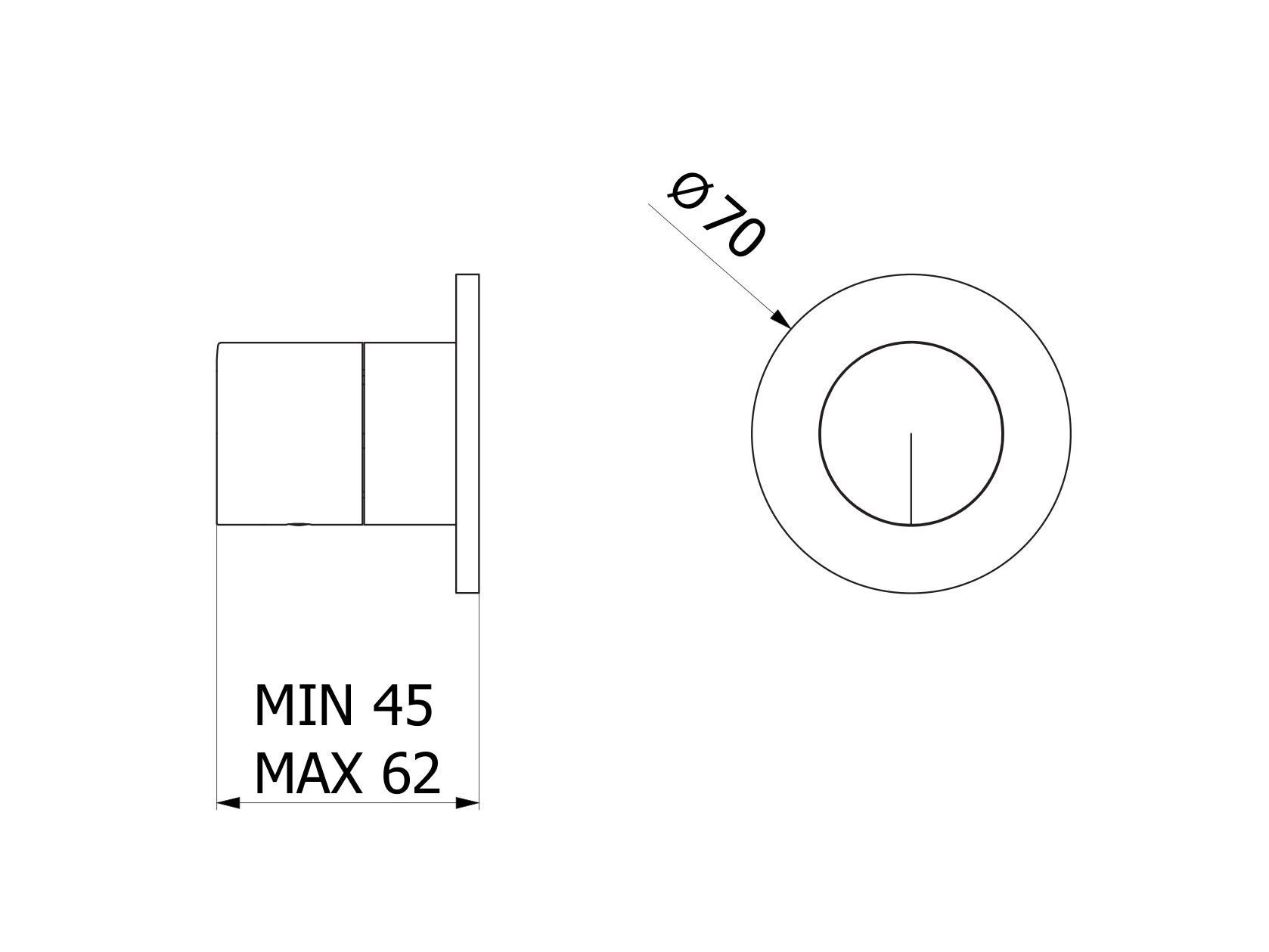 Смеситель для раковины из нержавеющей стали с одним отверстием IB торт ARCH-00067079 - Вид №2