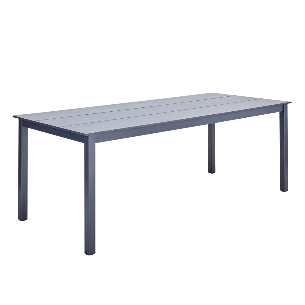 Стол садовый прямоугольный Naterial Dora 206x89x75 см алюминий/пластик Товар без серии STLM-2026688 - Вид №1