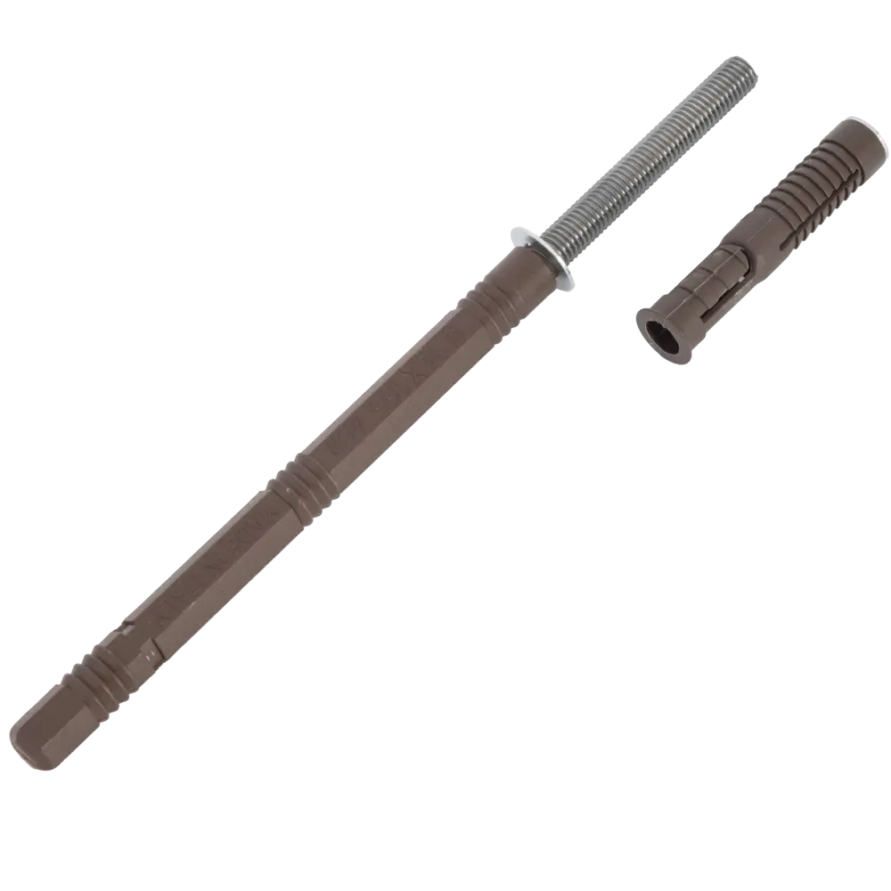 Менсолодержатель скрытый 14x165 мм, сталь, цвет коричневый 2 шт Santreyd STLM-2120404