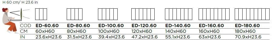 Панель перегородки из полиэфирного волокна Slalom ECOrange ARCH-00068427 - Вид №15