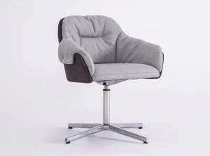 Grado Design Вращающееся кресло из ткани с подлокотниками Lord Lod-ch-06
