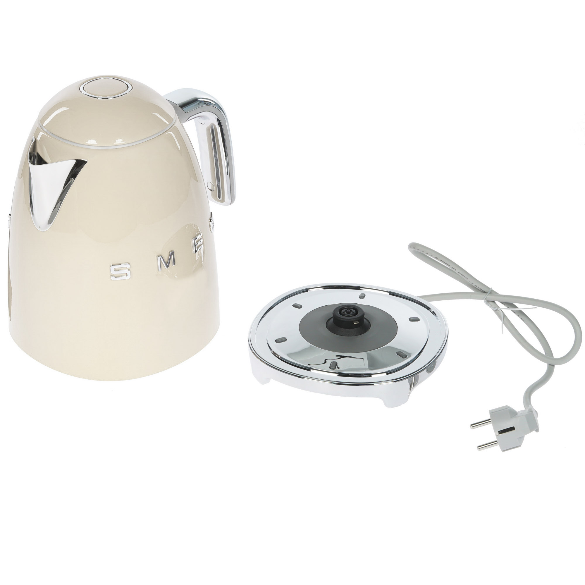1189305 Электрочайник Smeg KLF03CREU бежевый STDN-0000938 - Вид №3