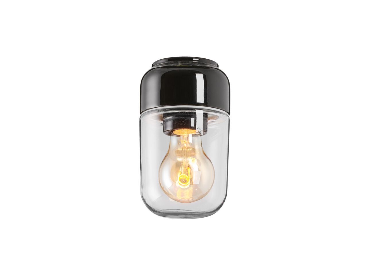 Настенный светильник / потолочный светильник из стекла и фарфора Ifö Electric Ohm ARCH-00137584 - Вид №1