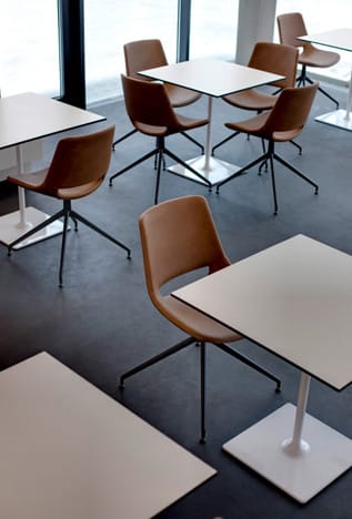 Квадратный стол Arper Dizzie ARCH-00125230 - Вид №1