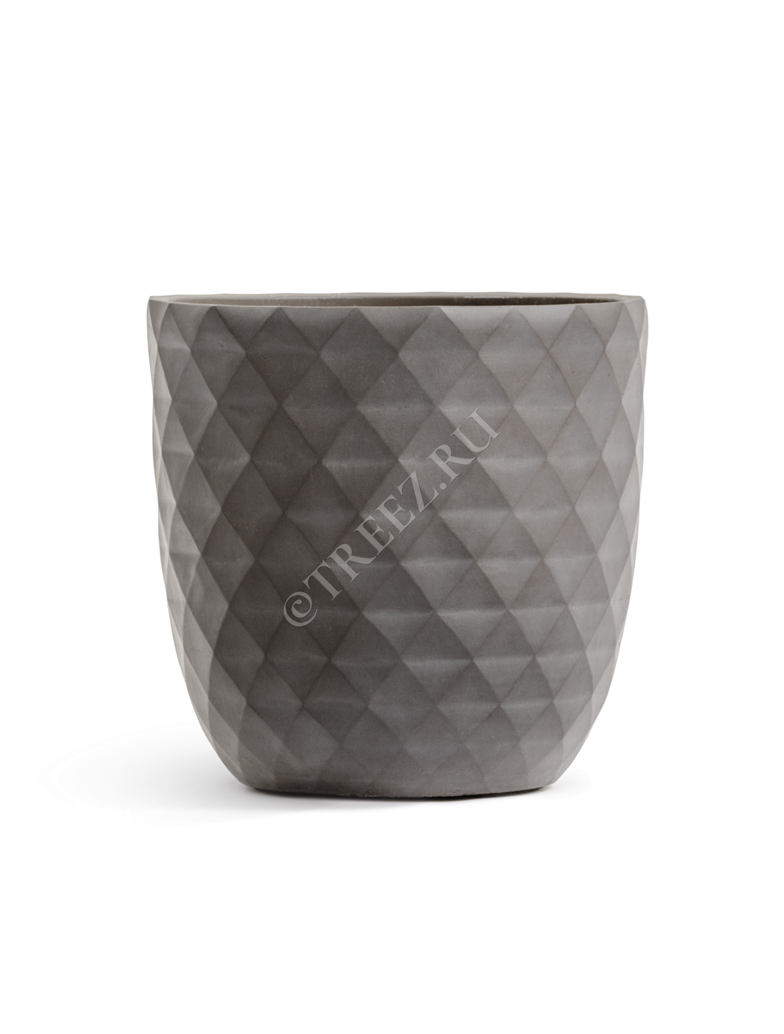 41.1020-0037-WB-30 Кашпо  ERGO - серия Diamond - Чаша-конус - Мокко Цветочная коллекция  - Вид №2